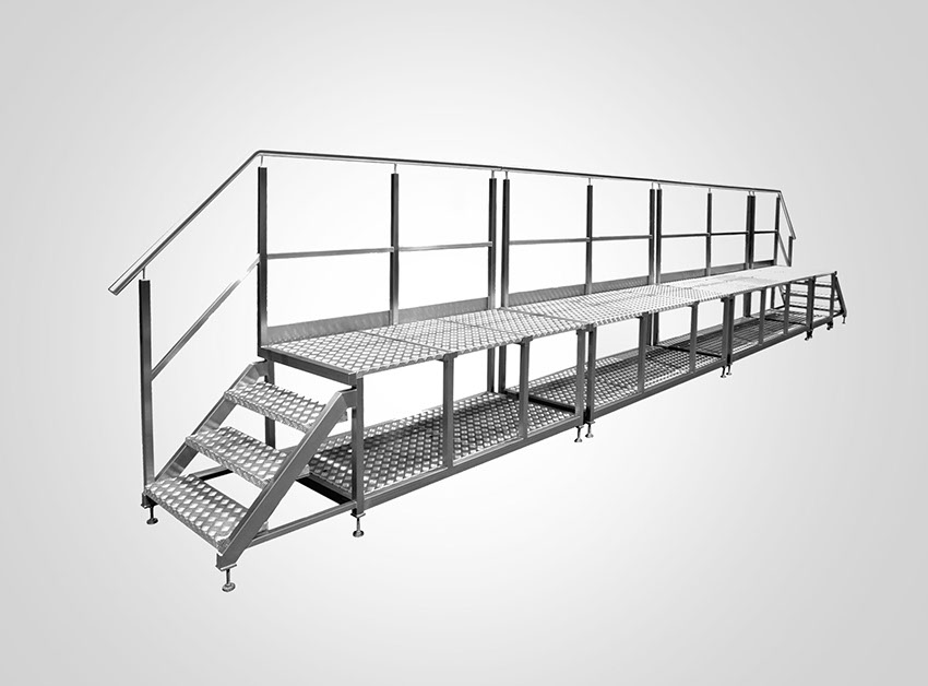 Stepenište za industrijsku proizvodnju.