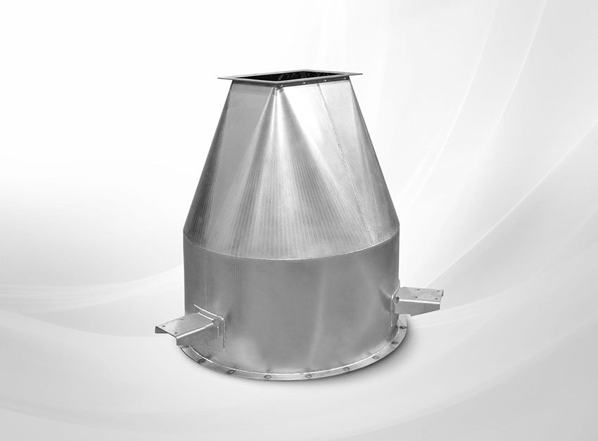 Dijelovi od nehrđajućeg čelika za prehrambenu industriju.