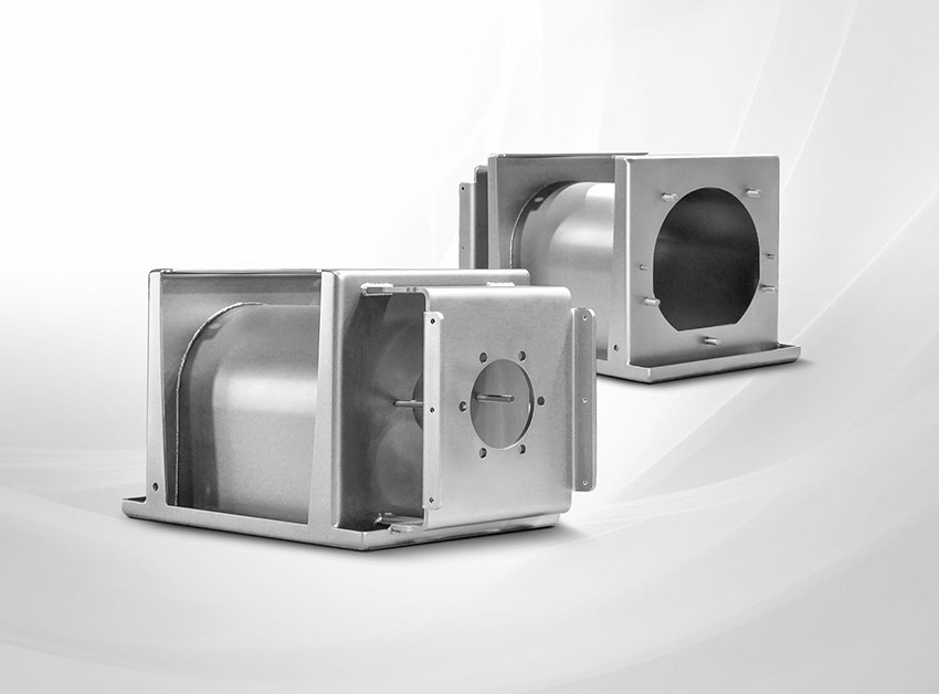 Industrijski dijelovi od nehrđajućeg čelika.