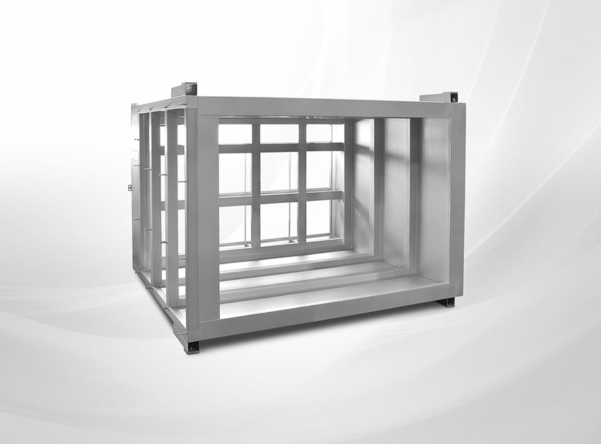 Industrijski dijelovi od nehrđajućeg čelika.