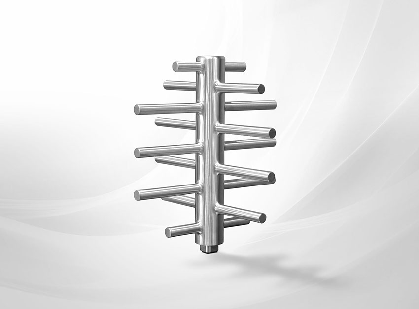 Industrijski dijelovi od nehrđajućeg čelika.