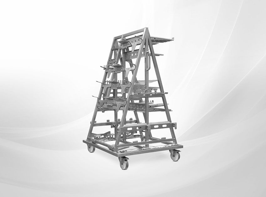 Industrijski dijelovi od nehrđajućeg čelika.